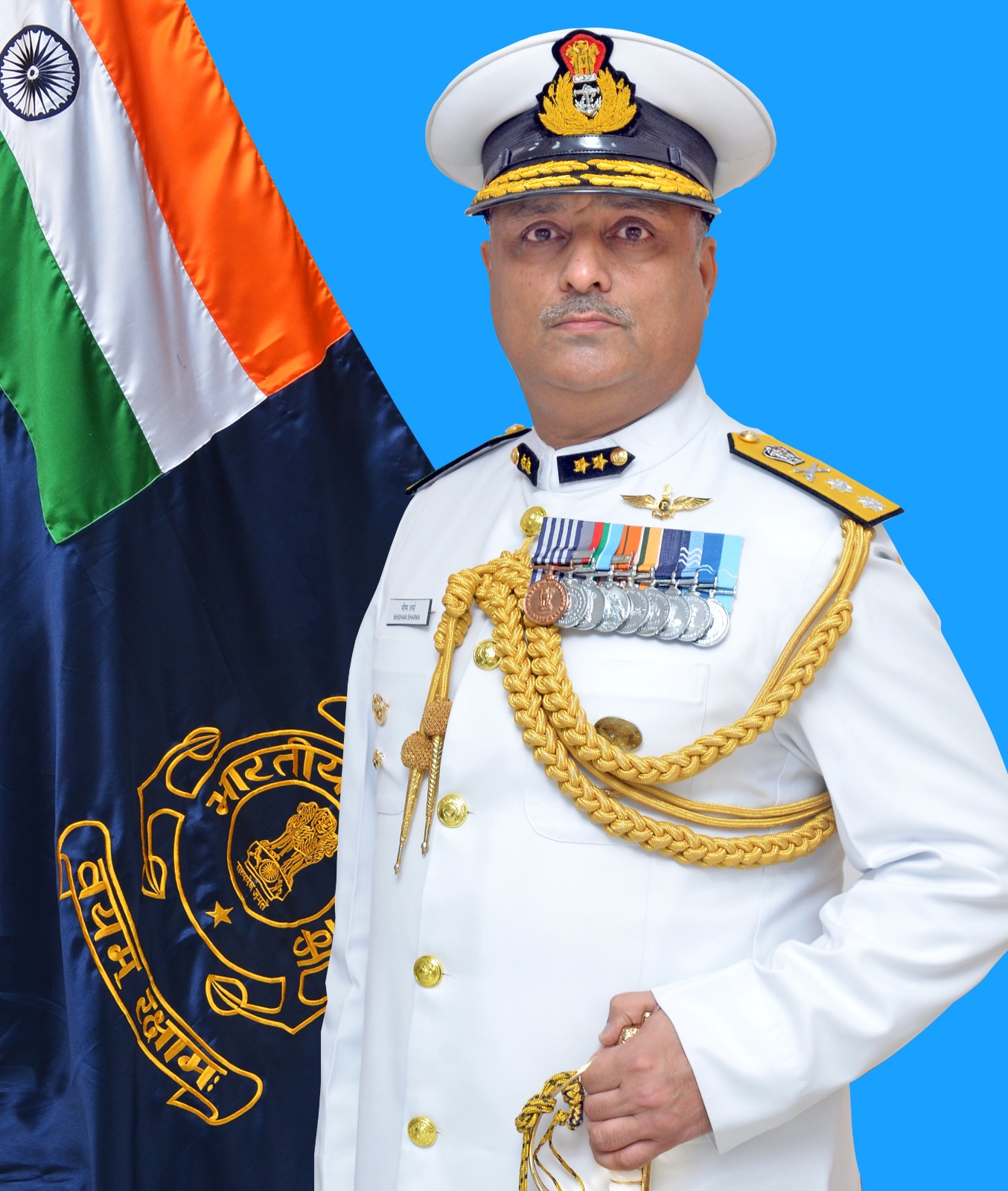 Photo of Inspector General Bhisham Sharma